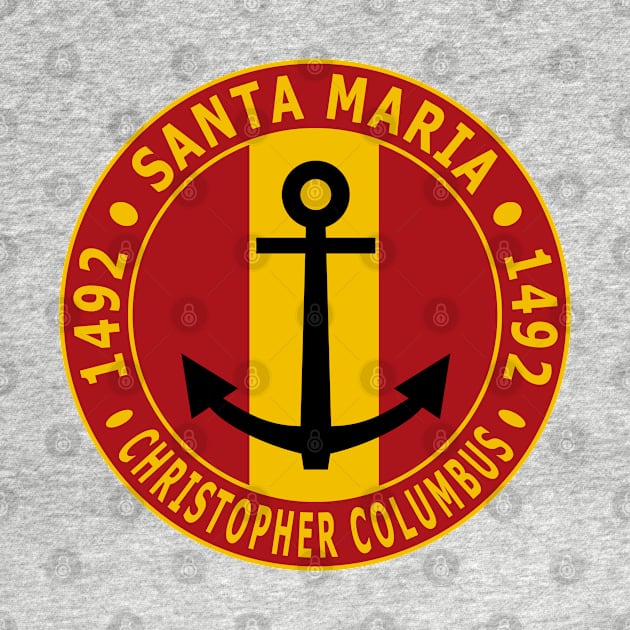 Santa Maria - Christopher Columbus by Lyvershop